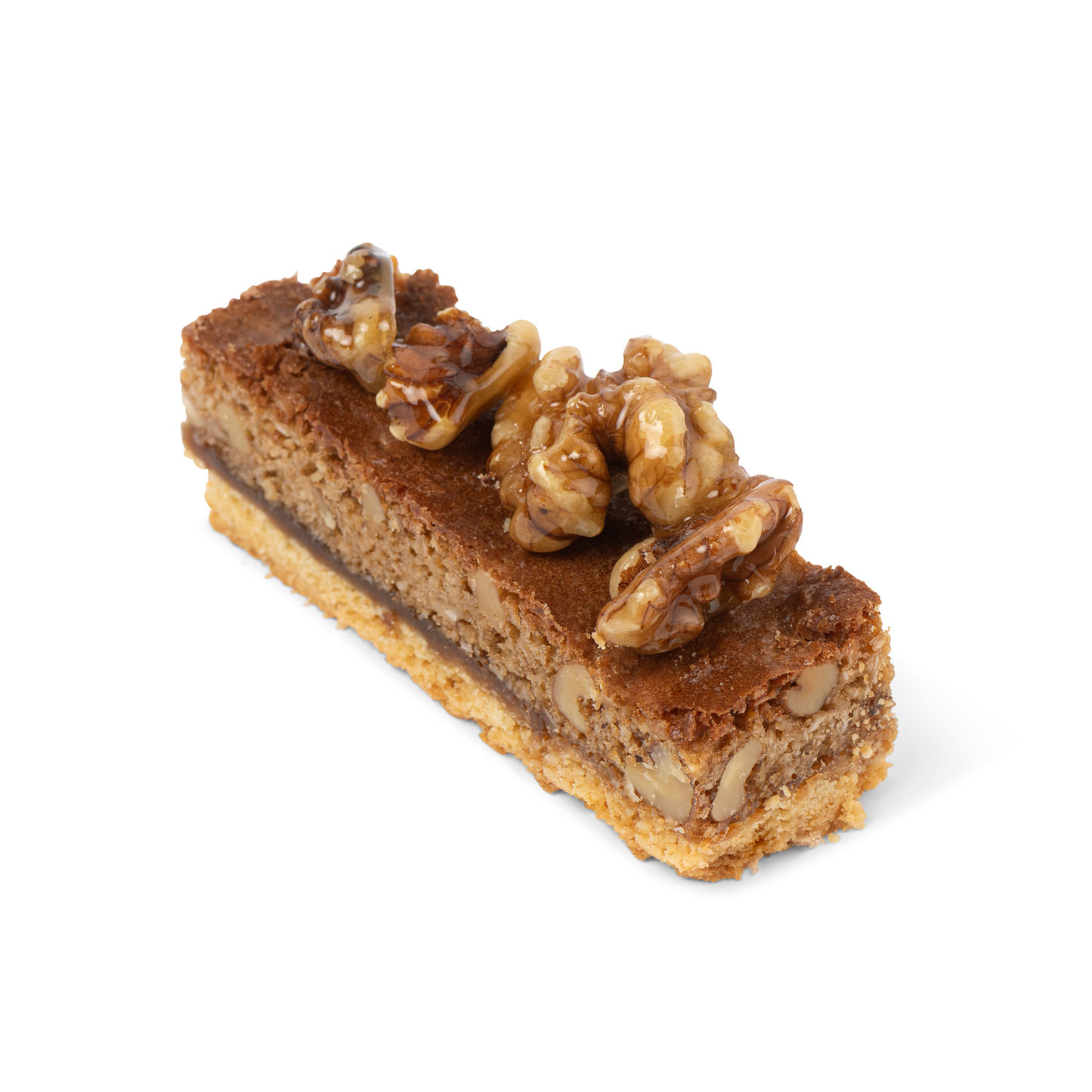 Caramel Walnut Slice
