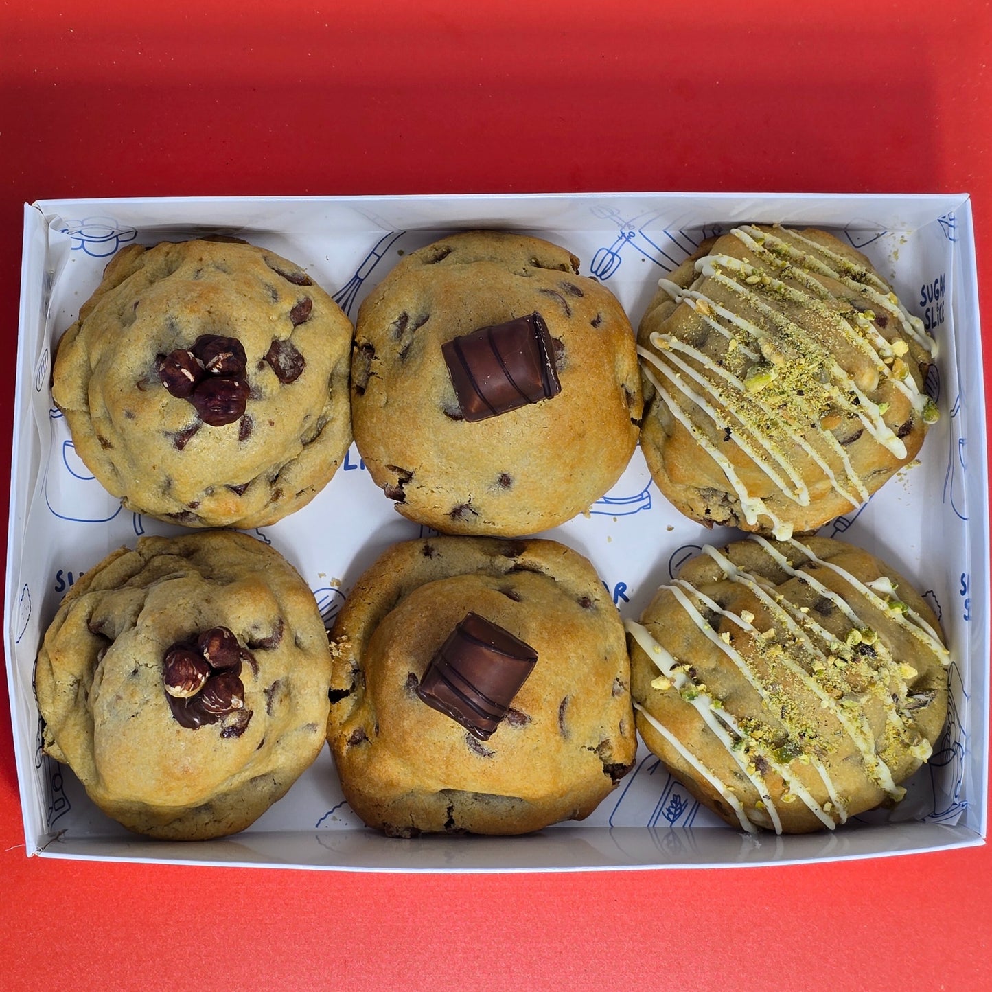 Mixed Box Loaded Cookies