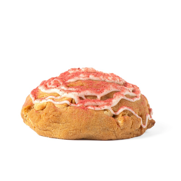 Strawberry and White Chocolate Loaded Cookies
